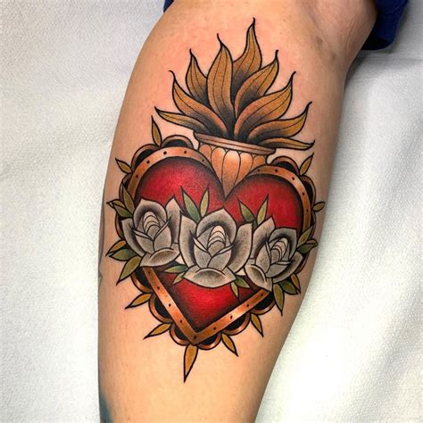 sacred-heart-tattoo photos|immaculate heart of mary tattoo.